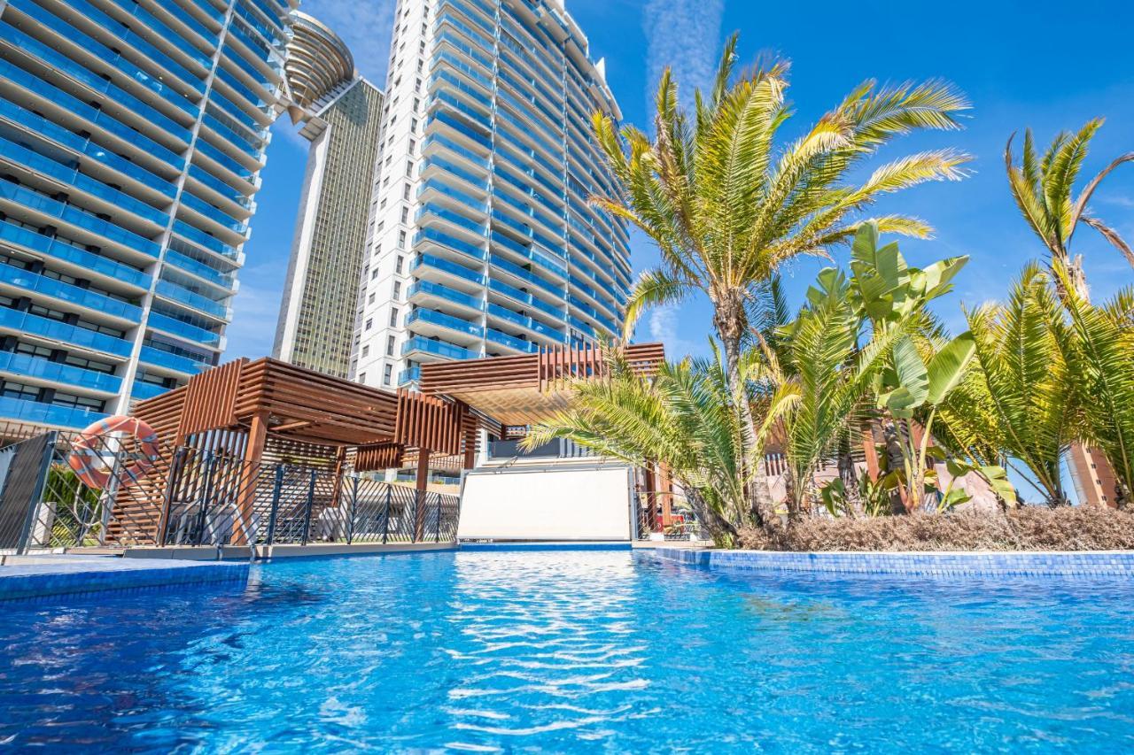 شقة Sunset Drive 1-46 Poniente Beach بينايدورم المظهر الخارجي الصورة