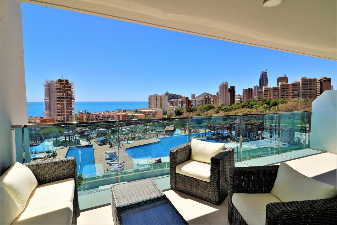 شقة Sunset Drive 1-46 Poniente Beach بينايدورم المظهر الخارجي الصورة