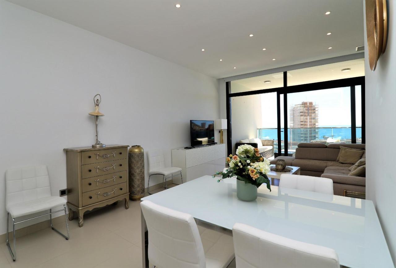شقة Sunset Drive 1-46 Poniente Beach بينايدورم المظهر الخارجي الصورة