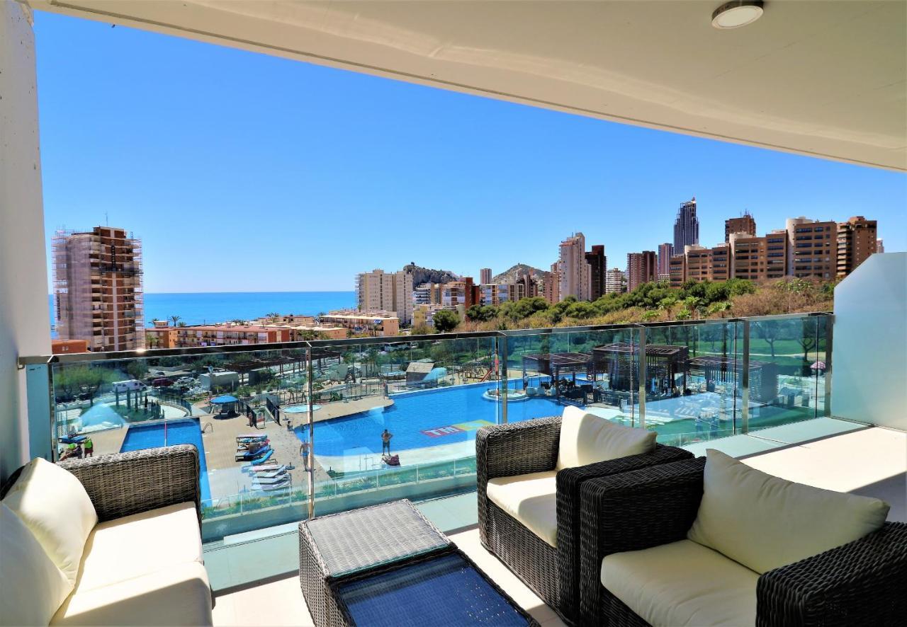 شقة Sunset Drive 1-46 Poniente Beach بينايدورم المظهر الخارجي الصورة