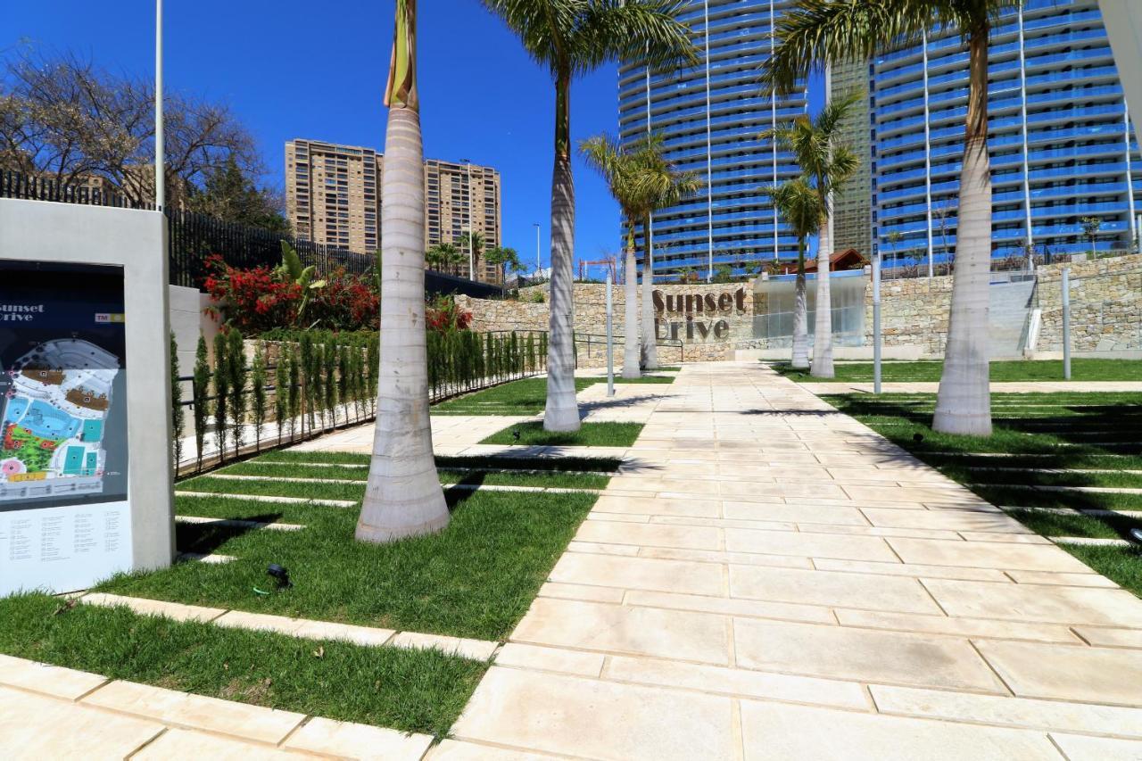 شقة Sunset Drive 1-46 Poniente Beach بينايدورم المظهر الخارجي الصورة